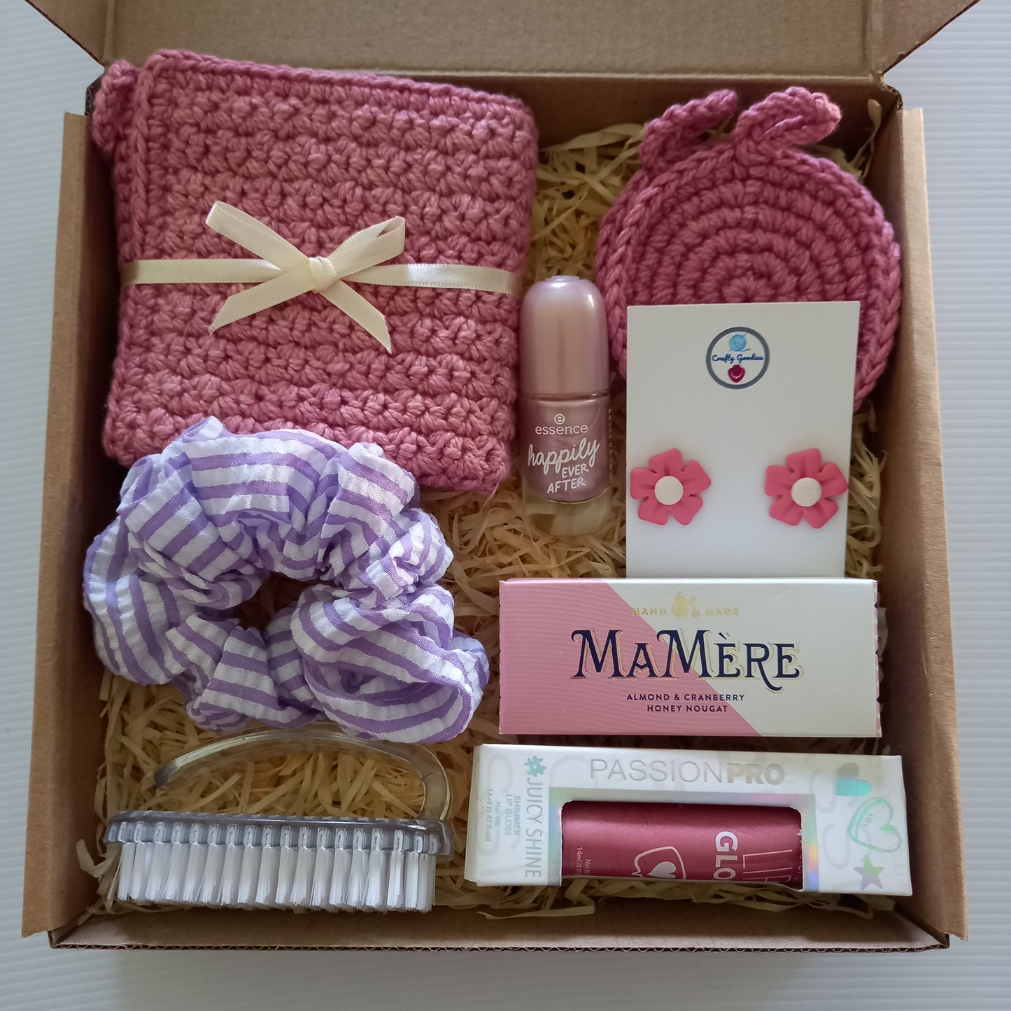 Self Care Gift Box For Her - Pink