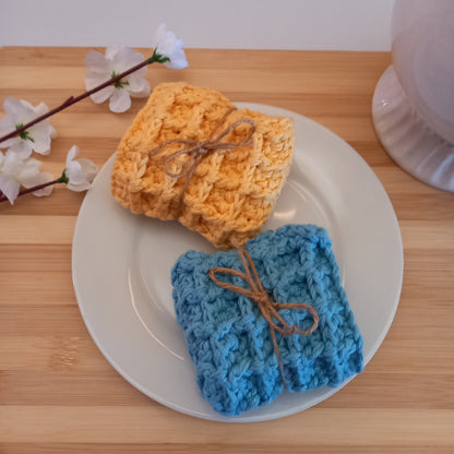 100% Cotton Multi Pot Holder Set - 3pcs