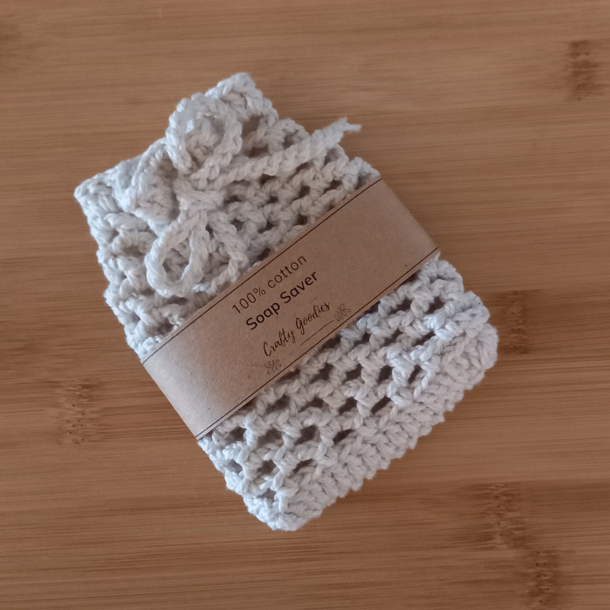 100% Cotton Soap Saver Bag