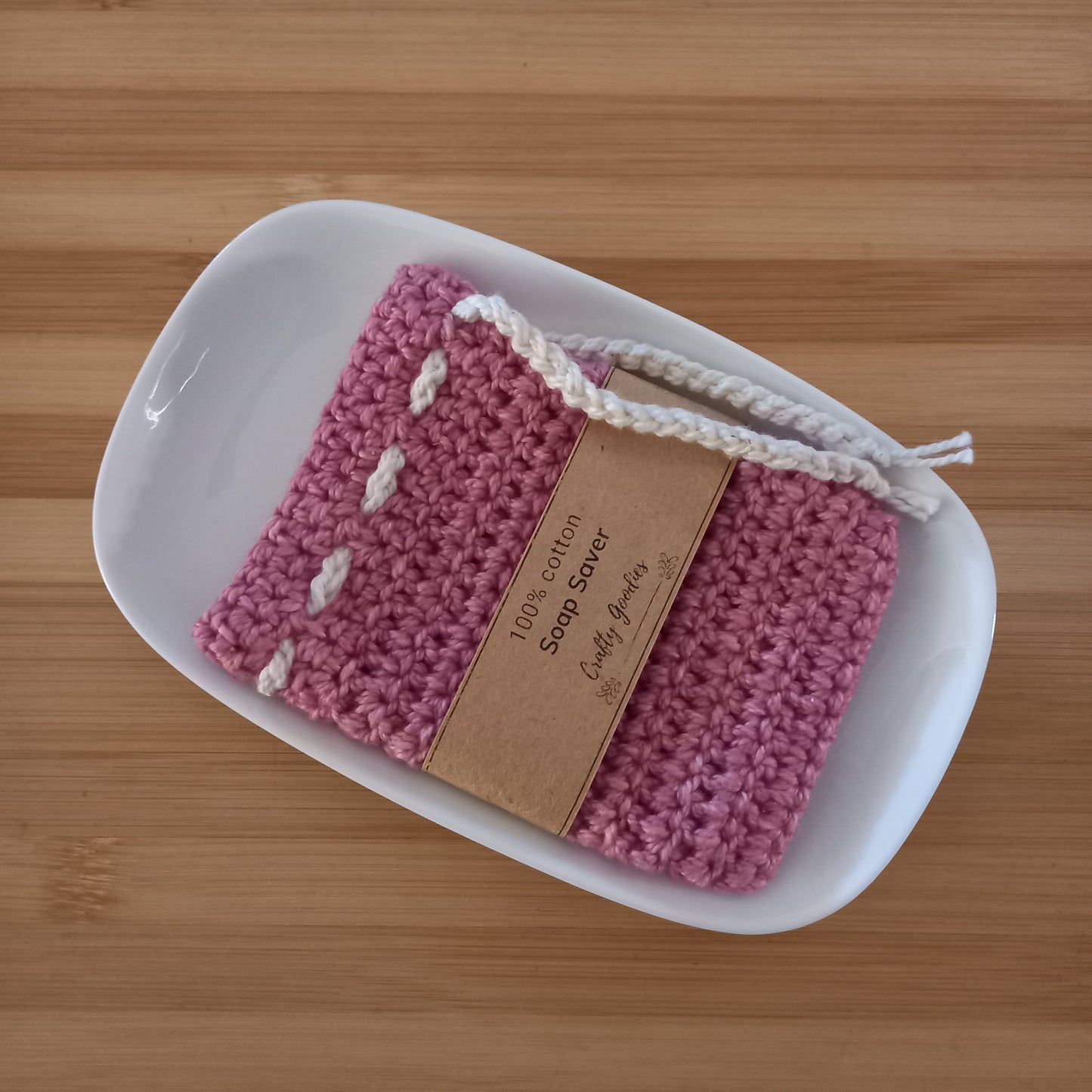 100% Cotton Soap Saver Bag