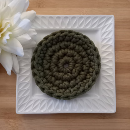 60% Cotton/40% Viscose Coaster Set - 2pcs