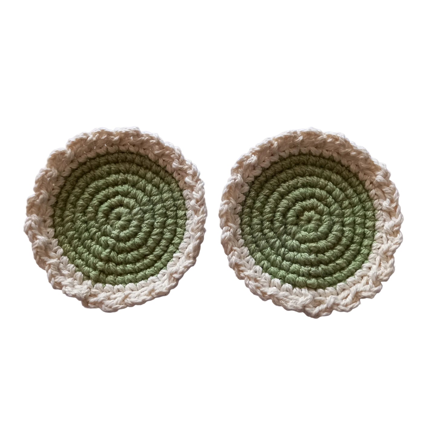 100% Eco-Cotton Coaster Set - 2pcs