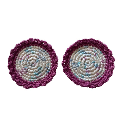 100% Eco-Cotton Coaster Set - 2pcs