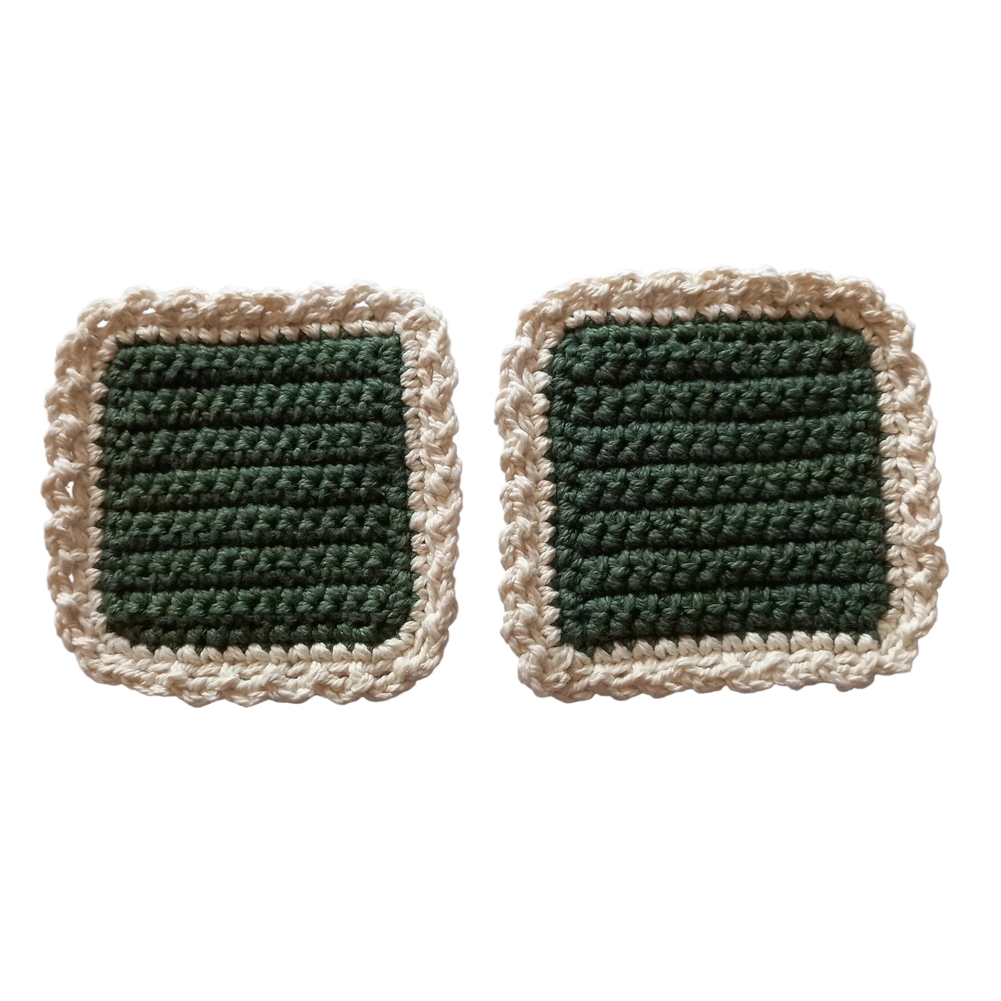 100% Eco-Cotton Coaster Set - 2pcs