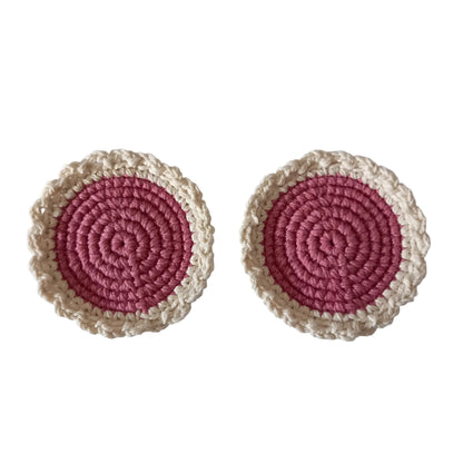 100% Eco-Cotton Coaster Set - 2pcs