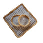 100% Cotton Dishcloth & Coaster Set - 3pcs
