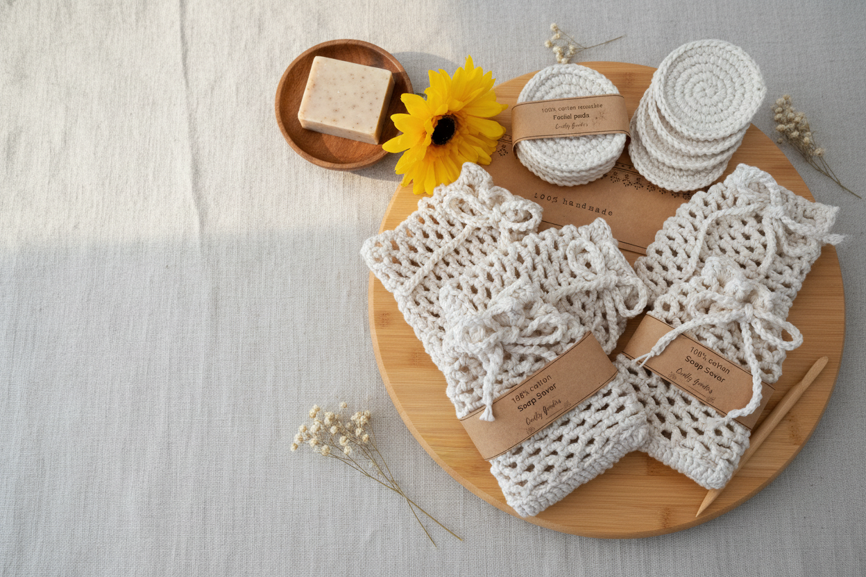 Crafty Goodies flat lay hero banner