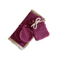100% Eco-Cotton Bath Essentials Set - 4pcs, Eco-friendly, Reusable