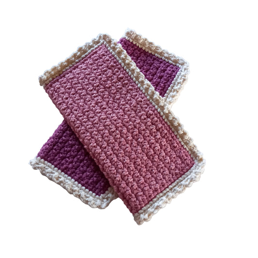 100% Eco-Cotton Washcloth Set - 2pcs