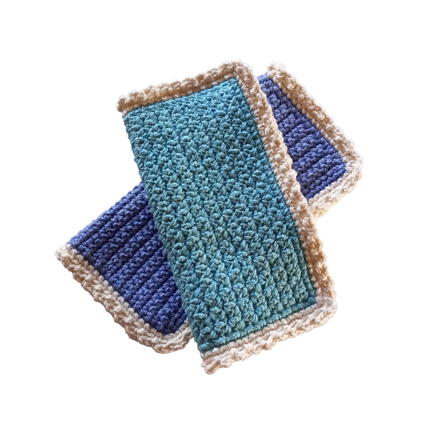 100% Eco-Cotton Washcloth Set - 2pcs