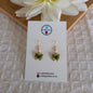 Butterfly & Heart Charms Earrings