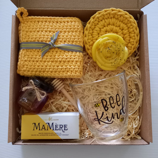 Bee Kind Mug & Nougat Gift Box