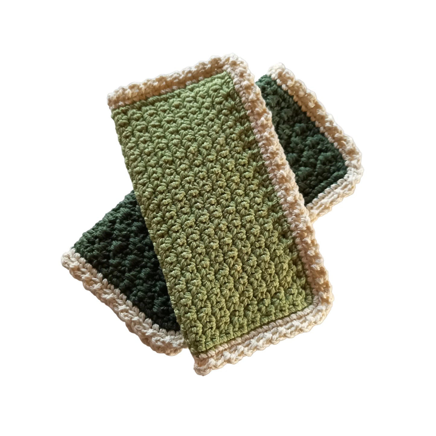 100% Eco-Cotton Washcloth Set - 2pcs